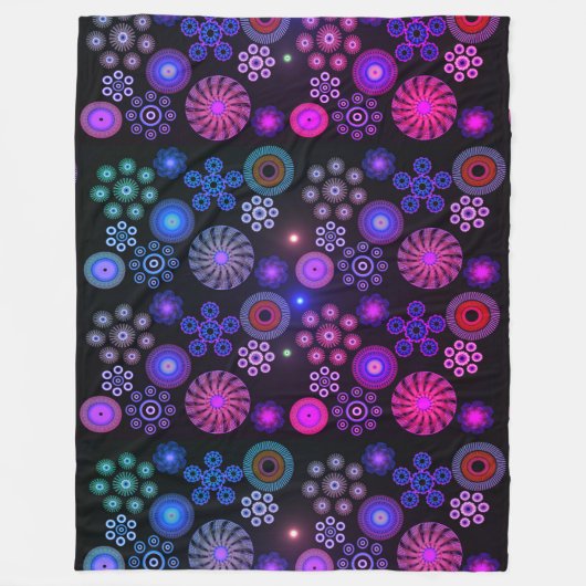 Paisley 6 fleecedecke (Vorderseite)