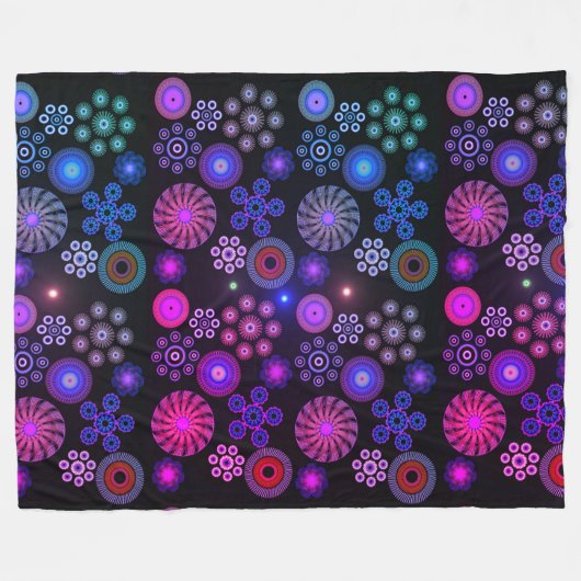 Paisley 6 fleecedecke (Vorderseite (Horizontal))