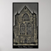 Paisley Abbey, Glasgow, Schottland Poster (Vorne)