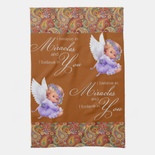 Paisley Angel Kitchen Handtuch