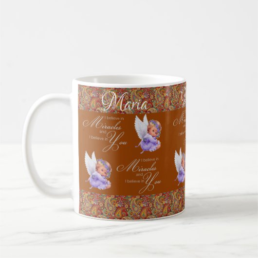 Paisley Angel Tasse (Links)