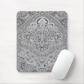 Paisley Art Mouse Pad Mousepad (Mit Mouse)
