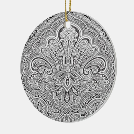 Paisley Art Ornament (Links)