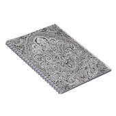 Paisley Art Spiral Notebook Notizblock (Rechte Seite)