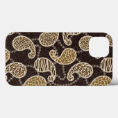 Paisley-Arthintergrund Case-Mate iPhone Hülle (Rückseite (Horizontal))
