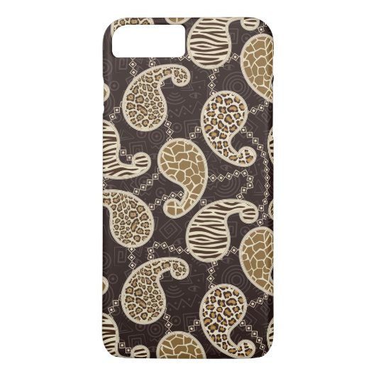 Paisley-Arthintergrund Case-Mate iPhone Hülle (Rückseite)