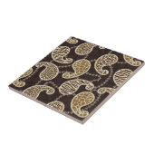 Paisley-Arthintergrund Fliese (Seite)