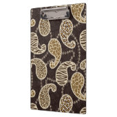 Paisley-Arthintergrund Klemmbrett (Links)