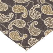 Paisley-Arthintergrund Kurzer Tischläufer (Ecke)