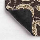 Paisley-Arthintergrund Mousepad (Ecke)