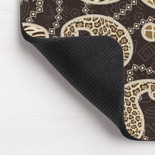 Paisley-Arthintergrund Mousepad (Ecke)