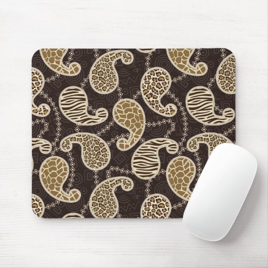 Paisley-Arthintergrund Mousepad (Mit Mouse)