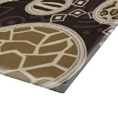 Paisley-Arthintergrund Schneidebrett (Ecke)