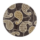 Paisley-Arthintergrund Schneidebrett (Vorderseite)
