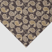 Paisley-Arthintergrund Seidenpapier (Ausschnitt)