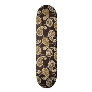 Paisley-Arthintergrund Skateboard