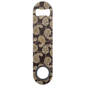 Paisley-Arthintergrund Speed Flaschenöffner (Vorderseite)