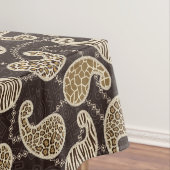 Paisley-Arthintergrund Tischdecke (Beispiel)