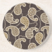 Paisley-Arthintergrund Untersetzer (Vorne)