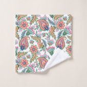 Paisley Badhandtuch Set (Waschlappen)