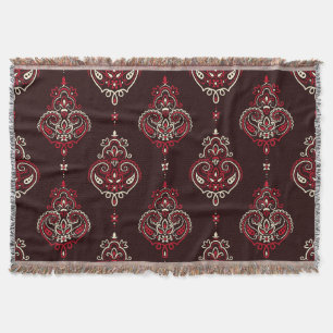 Paisley Bandana: Boho Vintag Print. Decke