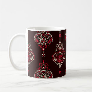 Paisley Bandana: Boho Vintag Print. Kaffeetasse