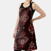 Paisley Bandana: Boho Vintag Print. Schürze (InSitu)