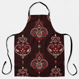 Paisley-Bandana: Boho-Vintage-Druck. Schürze