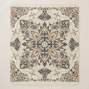 Paisley-Bandana-Druck-Seidendesign Sherpadecke