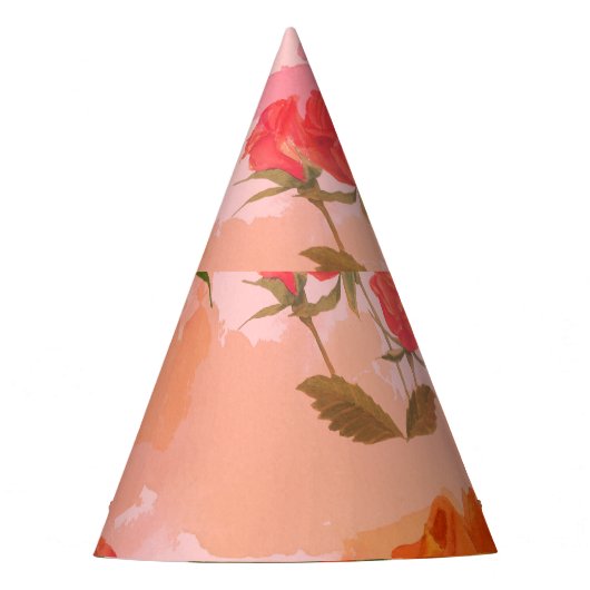 Paisley bandana Druck, Seidenschal Design. Partyhütchen (Vorderseite)