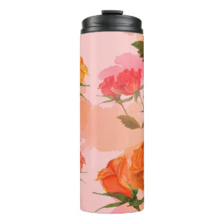 Paisley bandana Druck, Seidenschal Design. Thermosbecher