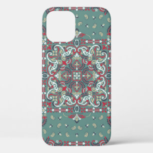 Paisley Bandana Print: Silk Neck Scarf Case-Mate iPhone Hülle