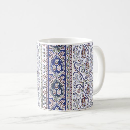 Paisley Bangalore Kollektion Kaffeetasse (VorderseiteRechts)