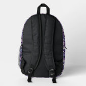 Paisley  bedruckter rucksack (Rückseite)