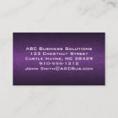 Paisley Beruflich Business Cards Visitenkarte (Rückseite)