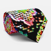 Paisley Blue 2 neg Krawatte (Gerollt)