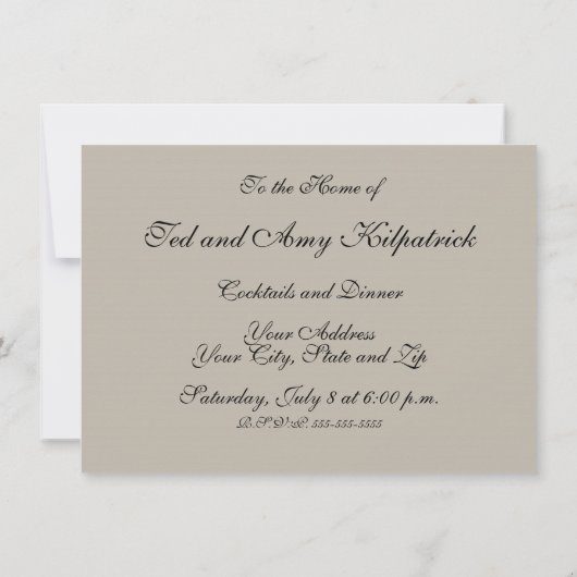 Paisley Blue Indian Boho Art Pattern Einladung (Rückseite)