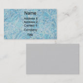 Paisley-Blues-Geschäfts-Karte Visitenkarte (Vorne/Hinten)