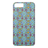 Paisley Blume Design Muster Handy Case (Rückseite)