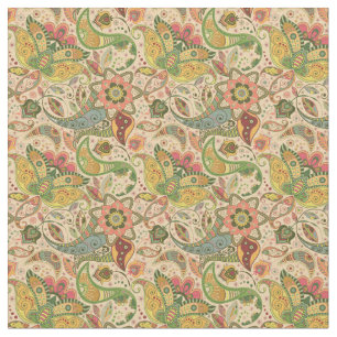 Paisley Blume Fabric   Elegantes Blumendesign Stoff