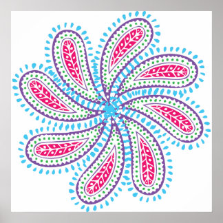 Paisley Blume Poster