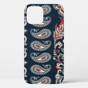 Paisley-Blumenmuster, Damast-Vintage-Muster. Case-Mate iPhone Hülle
