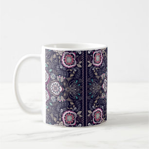Paisley-Blumenmuster Kaffeetasse