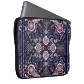 Paisley-Blumenmuster Laptopschutzhülle (Vorne Rechts)