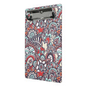 Paisley-Blumenmuster Mini Klemmbrett (Gewinkelt2)
