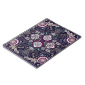 Paisley-Blumenmuster Notizblock (Linke Seite)