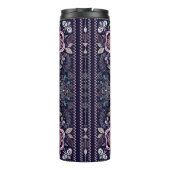 Paisley-Blumenmuster Thermosbecher (Rückseite)