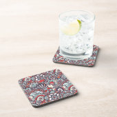Paisley-Blumenmuster Untersetzer (Rechte Seite)