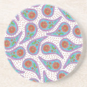 Paisley-Blumenmuster Untersetzer (Vorne)
