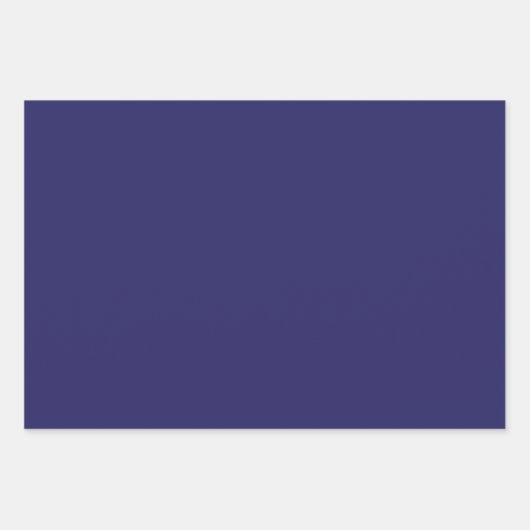 Paisley Bohemisch Pattern mit Rot, Blau, Gold Geschenkpapier Set (Vorderseite 3)